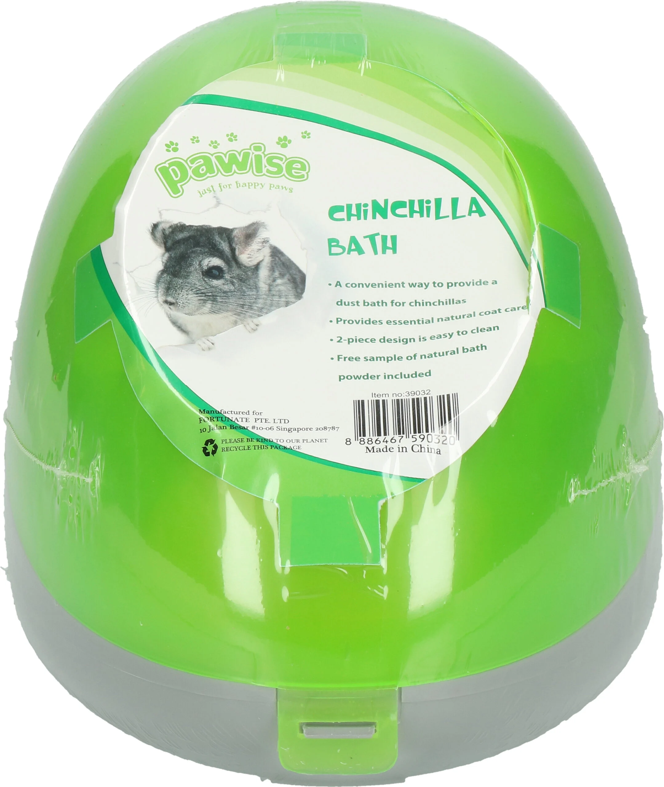 Kąpiel piaskowa dla szynszyli z piaskiem – Pawise Chinchilla Bath - obrazek 2