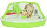 Toaleta dla gryzoni do klatek z prętami, 32 x 22 x 14,5 cm – Pawise Litter Pan S