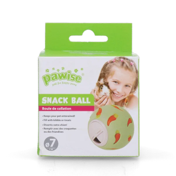 Piłka na przekąski dla małych zwierząt, ø 7 cm – Pawise Snack Ball