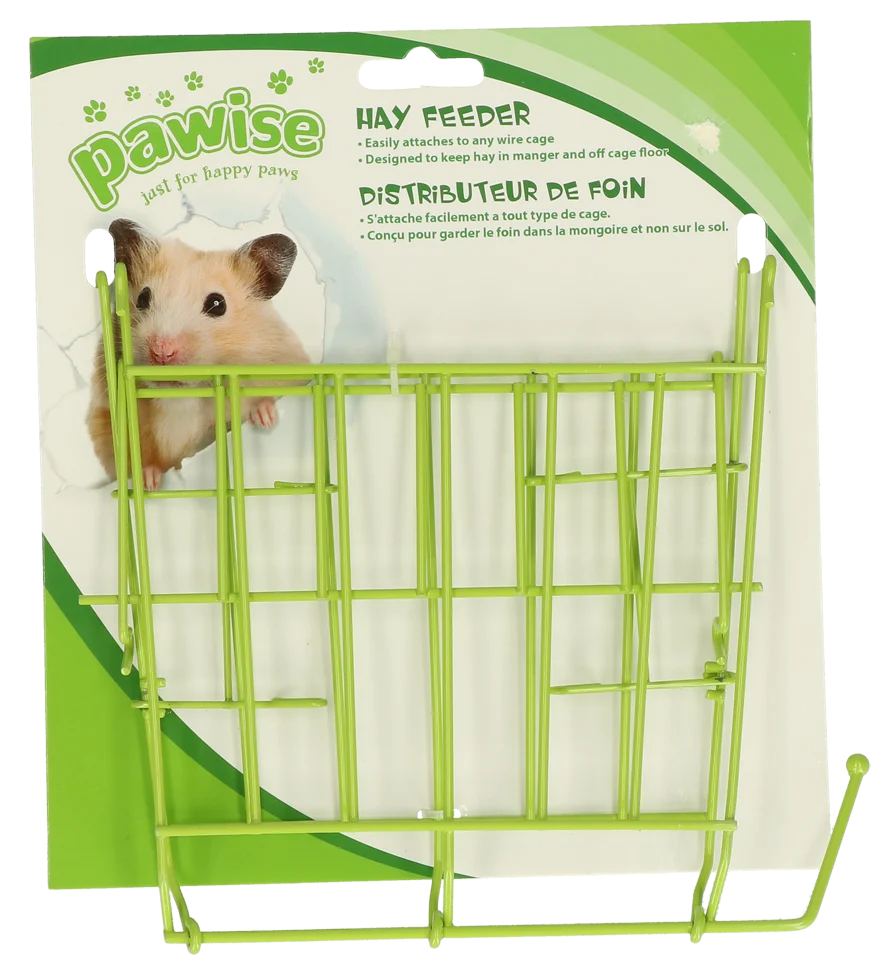 Paśnik na siano dla świnek morskich i chomików, 17 x 17,5 cm – Pawise Hay feeder - obrazek 1