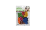 Drewniana zabawka do gryzienia, 18 sztuk – Pawise Play Time Small Pet Fruit & Veggie mix