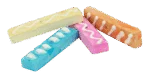 Przysmaki dla gryzoni dla królików i świnek morskich, 6 cm – Pawise Play & Chew Mineral Candy - obrazek 2