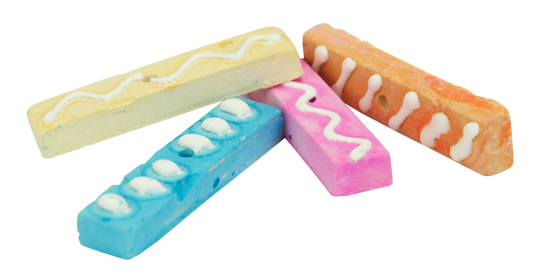 Przysmaki dla gryzoni dla królików i świnek morskich, 6 cm – Pawise Play & Chew Mineral Candy - obrazek 2