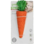 Zabawka do gryzienia dla królików i gryzoni, kolorowa – Pawise Play & Chew Carrot - obrazek 2
