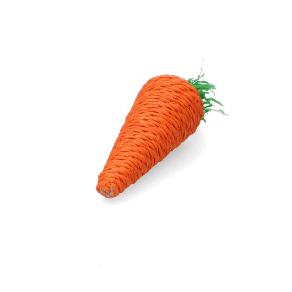 Zabawka do gryzienia dla królików i gryzoni, kolorowa – Pawise Play & Chew Carrot