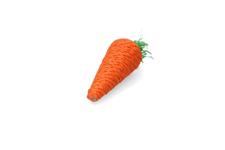 Zabawka do gryzienia dla królików i gryzoni, kolorowa – Pawise Play & Chew Carrot