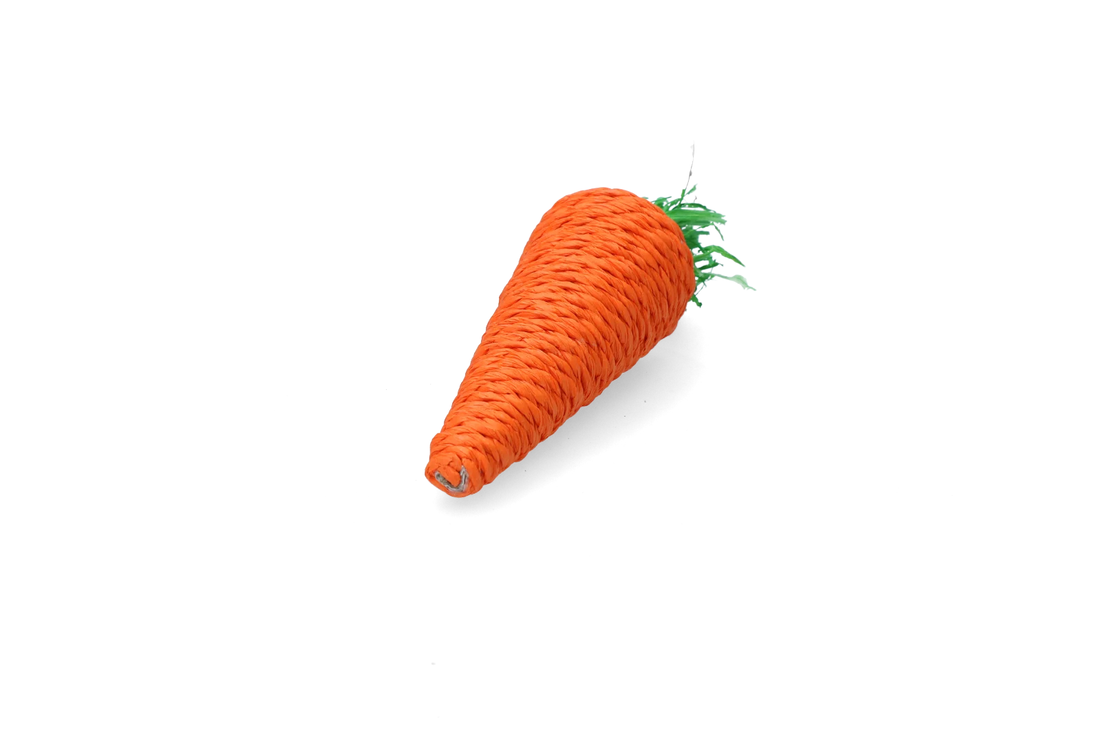 Zabawka do gryzienia dla królików i gryzoni, kolorowa – Pawise Play & Chew Carrot - obrazek 1