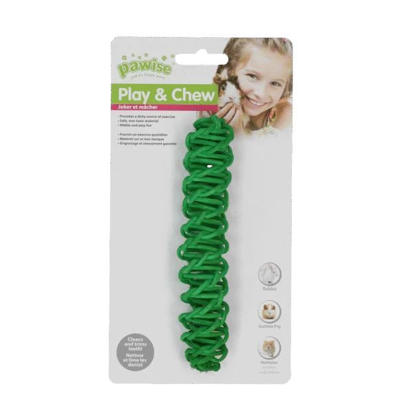Kolorowy gryzak dla królików i gryzoni – Pawise Play & Chew Stick