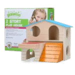 Domek dla gryzoni z 2 piętrami, 15 x 12 cm – Pawise 2 Story Play House