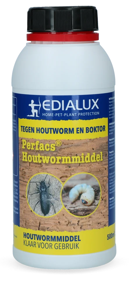 Środek na szkodniki drewna z permetryną 500 ml – Edialux Perfacs - obrazek 2