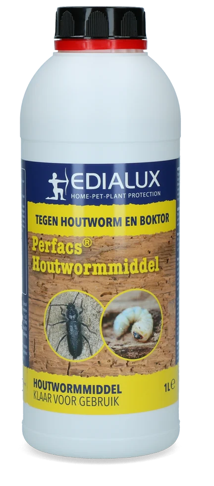 Preparat na owady żerujące w drewnie z permetryną 1 l – Edialux Perfacs - obrazek 2