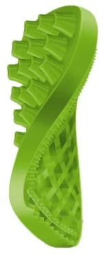 Szczotka silikonowa dla kotów długowłosych, zielona – Pet + Me Cat Hair Brush - obrazek 2