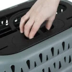 Transporter dla kotów z otwieraniem od góry, zielony, 48,3 x 31,8 x 27,4 cm – Petmate Top Load Cat Kennel - obrazek 6
