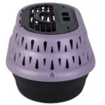 Transporter dla kota z otwieranym wiekiem, fioletowy, 48,3 x 31,8 x 27,4 cm – Petmate Top Load Cat Kennel - obrazek 4