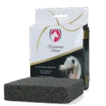 Kamień pielęgnacyjny do usuwania luźnej sierści i jajeczek gzów, 12 x 12 x 3 cm – Excellent Horse Grooming Block