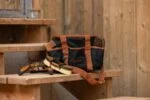 Torba na akcesoria do pielęgnacji z 6 kieszeniami zewnętrznymi i odpinanym paskiem na ramię, czarna, 28 x 20 x 22 cm – Covalliero Grooming Bag - obrazek 3