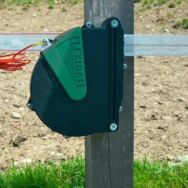Zwijany zestaw uchwytu do bramy z taśmą, długość 6 m i szerokość 40 mm – ZoneGuard