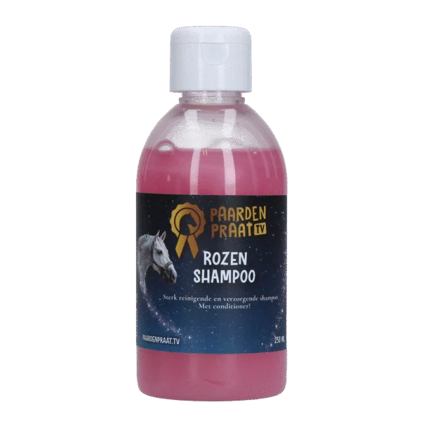 Szampon dla koni z odżywką, 250 ml – Paardenpraat TV Shampoo Rozen