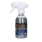 Brokatowy spray dla koni i kucyków, 250 ml – Paardenpraat TV Glitter Glamour Spray, srebrny