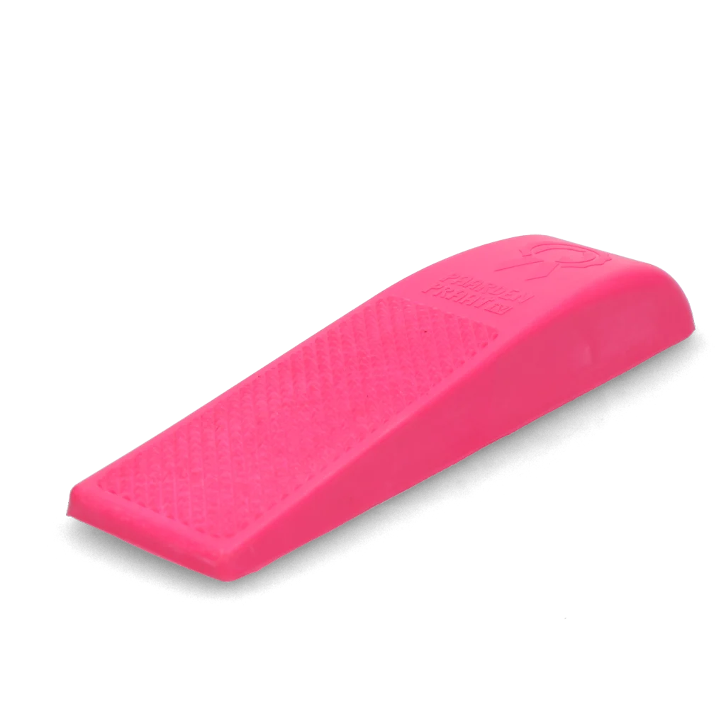 Szczotka dla konia do masażu i kąpieli, różowa M, 17,5 cm – Paardenpraat TV Grooming Brush - obrazek 4