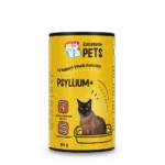Psyllium w proszku dla kotów z mączką chleba świętojańskiego, 100 g – Excellent Pets Cat Psyllium+