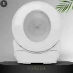 Kuweta automatyczna XXL z obsługą przez aplikację, biała – Petlux V3 XXL - obrazek 3