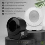 Automatyczna kuweta XXL z obsługą przez aplikację, czarna – Petlux V3 XXL - obrazek 2