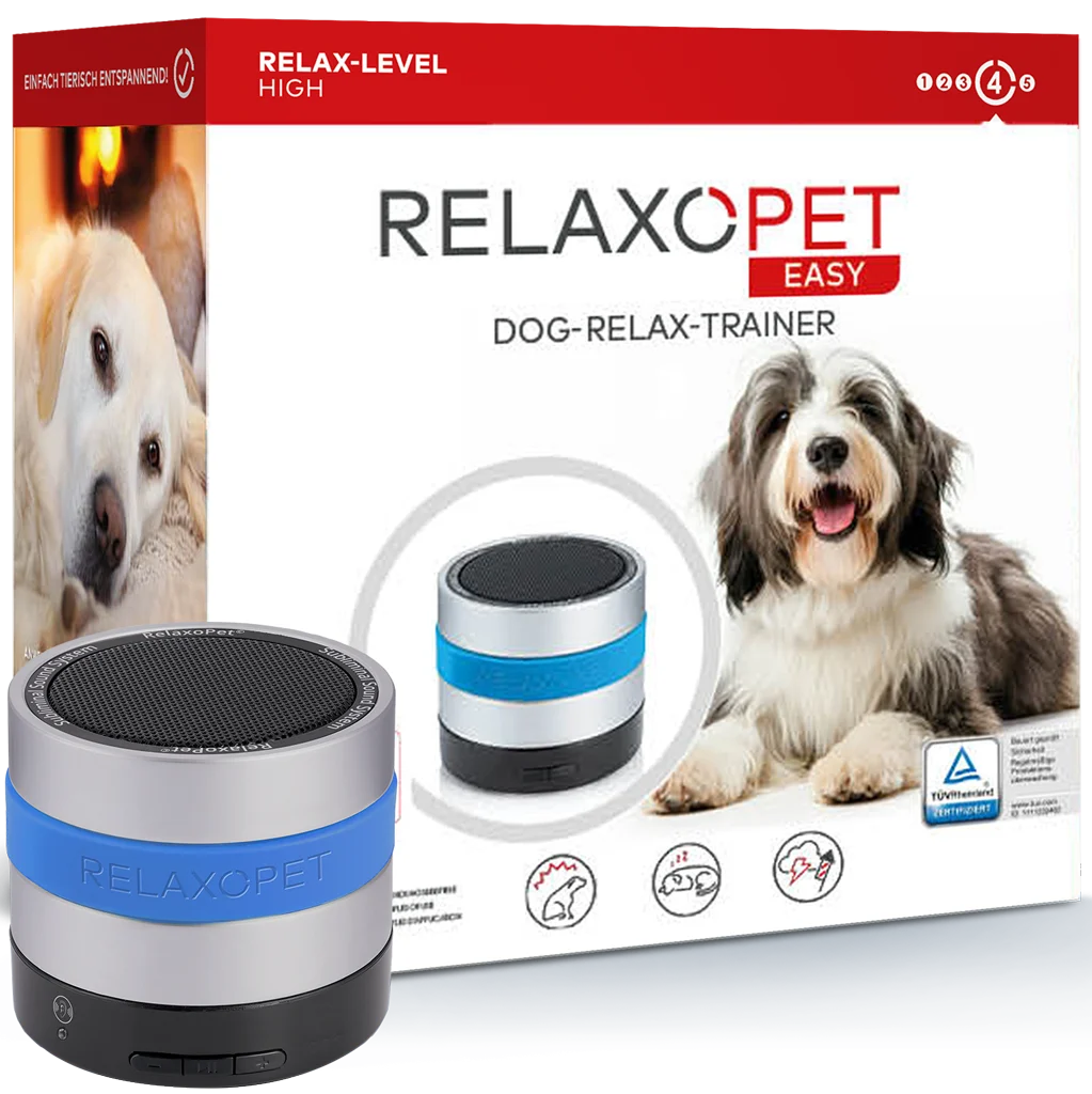 Urządzenie relaksacyjne dla psów z falami dźwiękowymi, 2 poziomy – Relaxopet EASY - obrazek 1