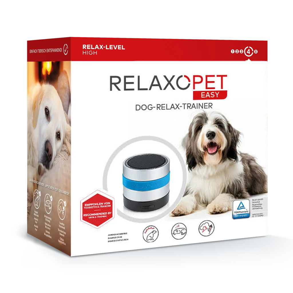 Urządzenie relaksacyjne dla psów z falami dźwiękowymi, 2 poziomy – Relaxopet EASY - obrazek 2