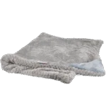 Koc dla psa z mik pluszu, szary, 65 x 95 cm – Relaxopet Cosy Multi-Plaid Original - obrazek 2