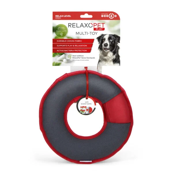 Pierścień do zabawy dla psa z miejscem na wkłady zapachowe – Relaxopet Play Multi-Ring