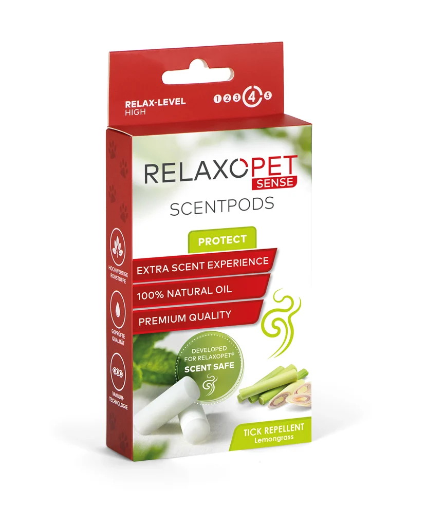 Wkłady zapachowe z olejkiem z trawy cytrynowej do zabawek – Relaxopet Sense Scent-Pods Protect Lemongrass - obrazek 1