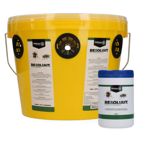 Pułapka na muchy z 240 g atraktantu na zewnątrz – Resoluut FlyNip