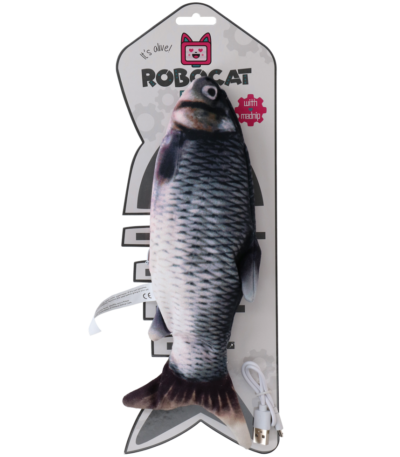 Ruchoma zabawkowa rybka Karp z Madnip, 30 cm – Robocat Fish