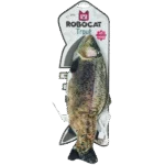 Poruszająca się ryba do zabawy Pstrąg z Madnipem, 30 cm – Robocat Fish