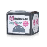 Myszka do zabawy z czujnikiem ruchu i Madnip, szara – Robocat Mouse - obrazek 4
