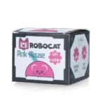 Zabawka w kształcie myszy z czujnikiem ruchu i madnipem, różowa – Robocat Mouse - obrazek 3