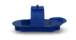 Zgrzebło o drobnych zębach, 130 x 65 mm, niebieskie – Vplast Original