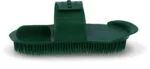 Zgrzebło o drobnych zębach, 180 x 90 mm, zielone – Vplast Original - obrazek 2