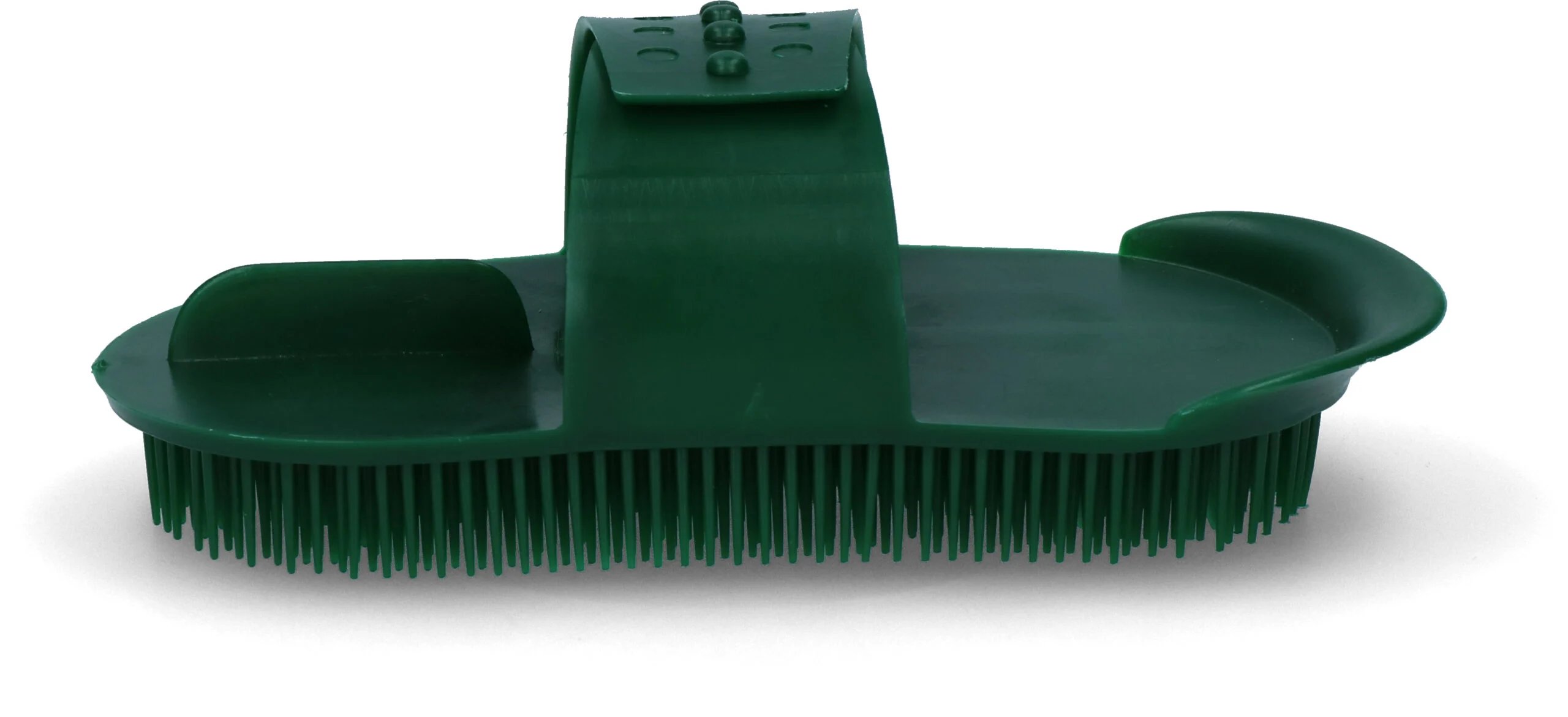 Zgrzebło o drobnych zębach, 180 x 90 mm, zielone – Vplast Original - obrazek 2