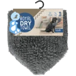 Ręcznik dla psa z mikrofibry i kieszeniami na dłonie, 35 x 81 cm – Royal Dry