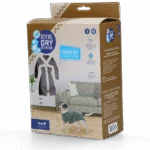 Szlafrok dla psa z mikrofibry S, długość grzbietu 37 do 45 cm – Royal Dry