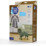 Szlafrok dla psa z mikrofibry L, długość grzbietu od 60 do 68 cm – Royal Dry
