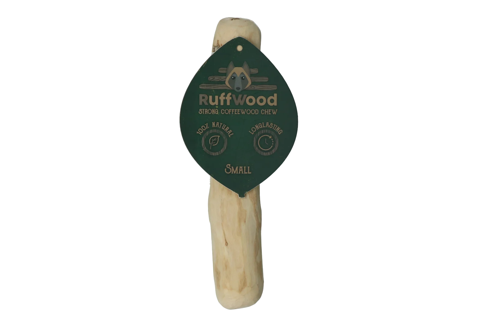 RUFF0001.png Gryzak z drewna kawowego, 20 cm – Ruffwood Coffee S - obrazek 1