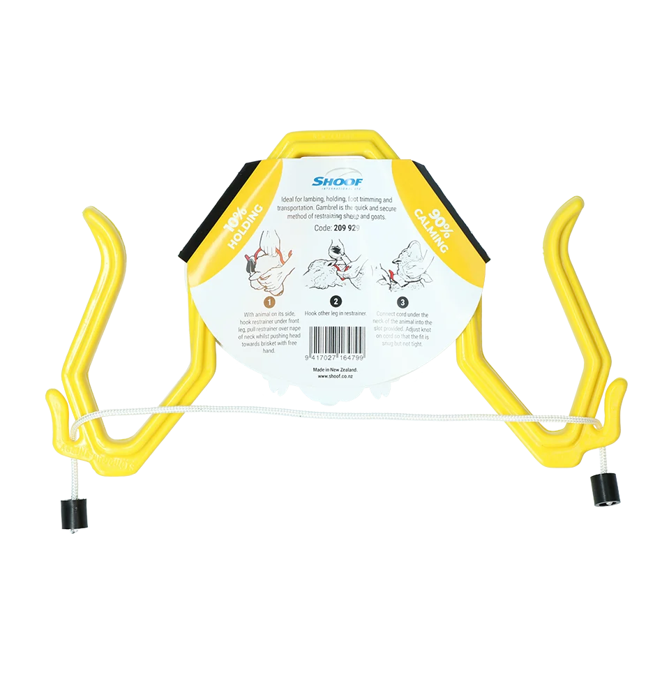 Uchwyt do przytrzymywania owiec z poliwęglanu, 22,5 cm – Shoof Gambrel Restrainer L - obrazek 3