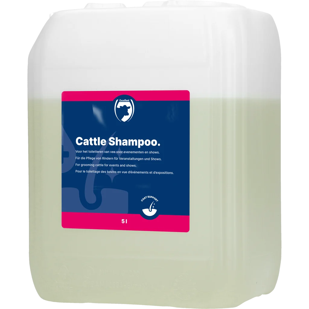 Szampon dla bydła na wystawy, 5 l – Excellent Cattle Shampoo - obrazek 1