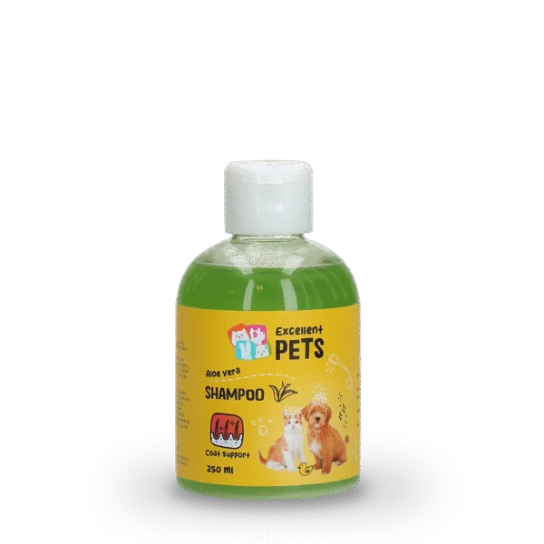 Szampon dla psów z aloesem do skóry wrażliwej, 250 ml – Excellent Pets Shampoo Aloe Vera