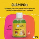Szampon dla psów z aloesem do skóry wrażliwej, 250 ml – Excellent Pets Shampoo Aloe Vera - obrazek 2