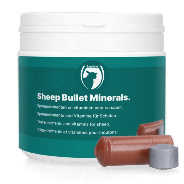 Bolus mineralny dla owiec, 10 bolusów i 10 mikrogranulek – Excellent Sheep Bullet