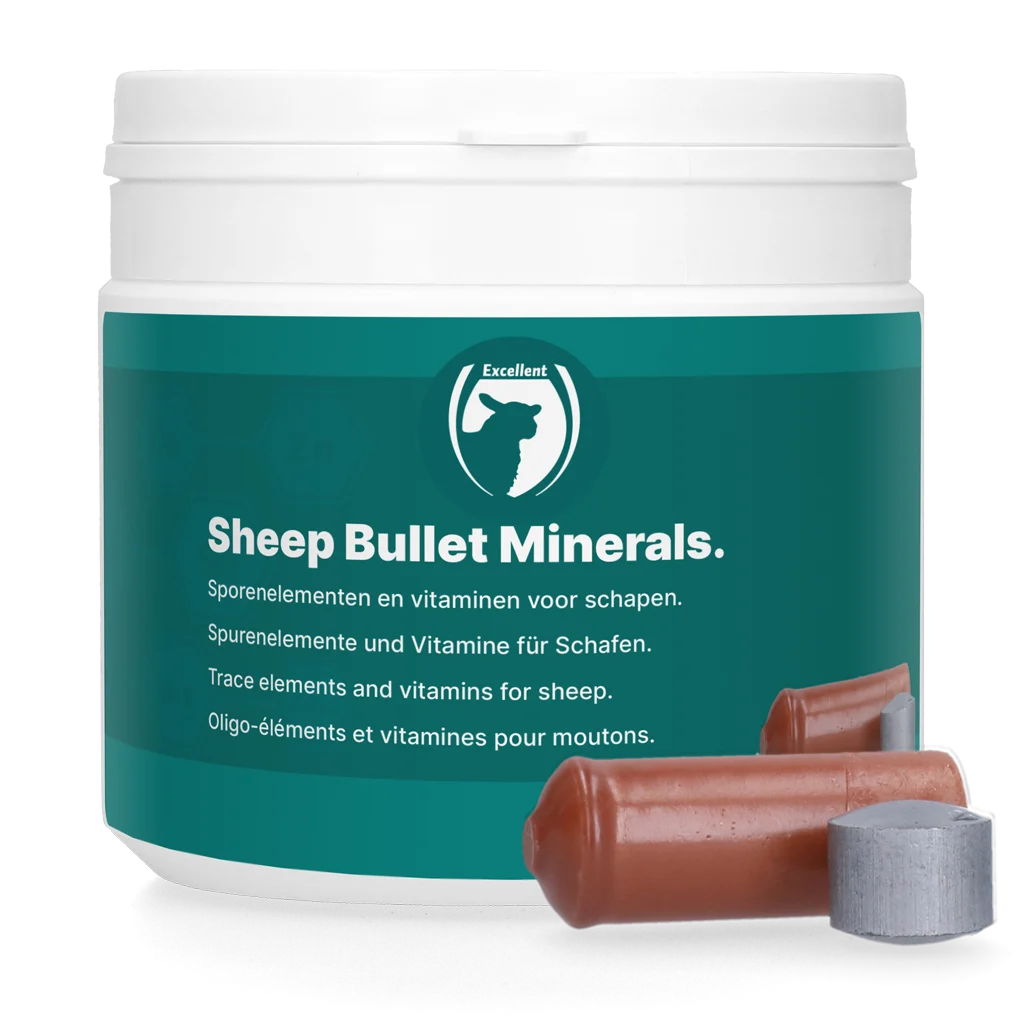 Bolus mineralny dla owiec, 10 bolusów i 10 mikrogranulek – Excellent Sheep Bullet - obrazek 1